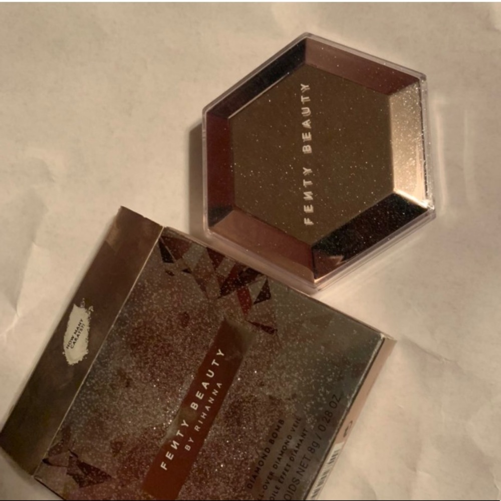 Fenty beauty diamond bomb in “how many carats?”
